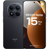 Smartphone XIAOMI Redmi Note 15 Pro Schwarz 256GB 5G