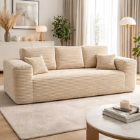Komprimiertes 3-Sitzer-Sofa