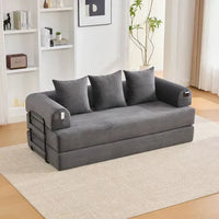 Komprimiertes modulares Sofa mit Metallgestell