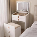 Eleganter Schminktisch mit klappbarem Spiegel + Hocker inklusive