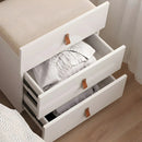 Eleganter Schminktisch mit klappbarem Spiegel + Hocker inklusive
