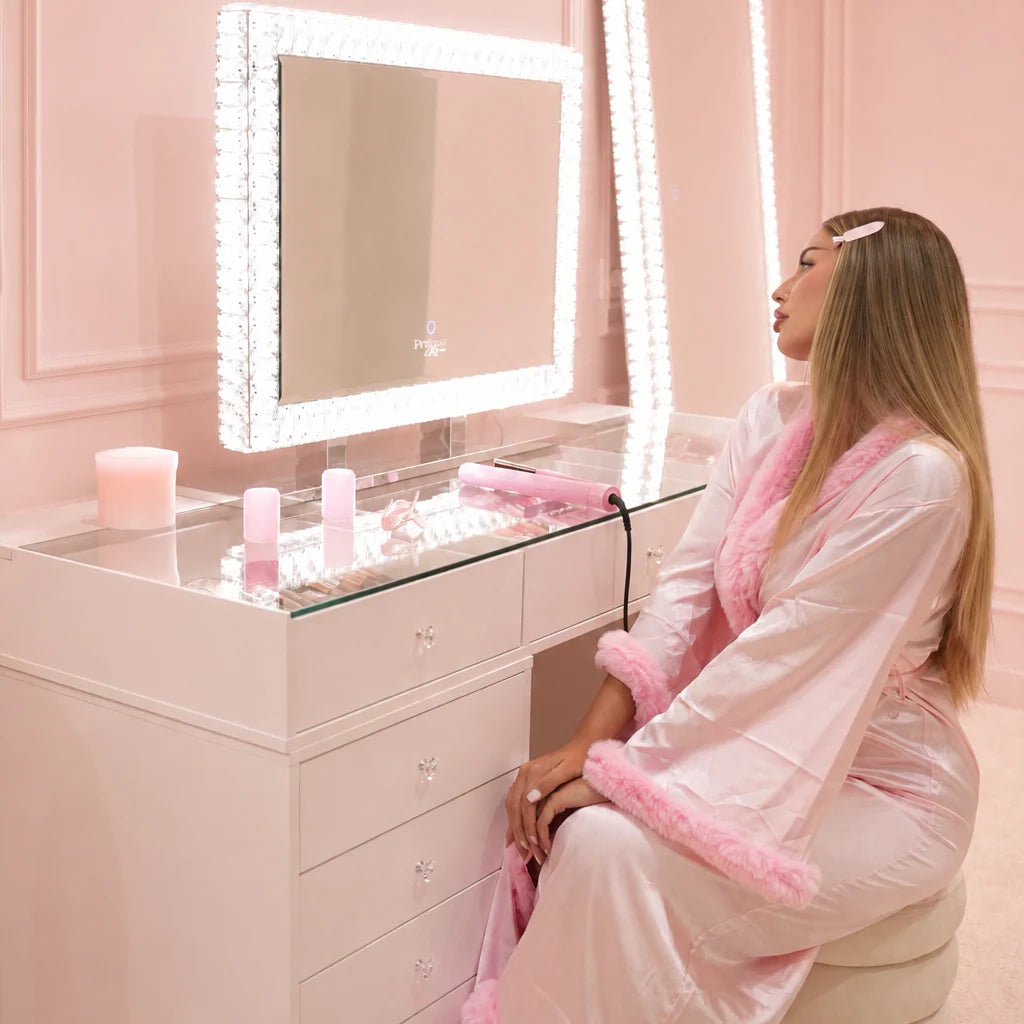Prinzessin Frisiertisch mit LED-Spiegel