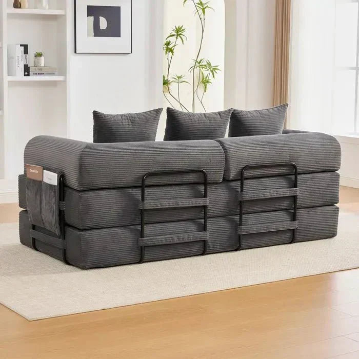 Komprimiertes modulares Sofa mit Metallgestell