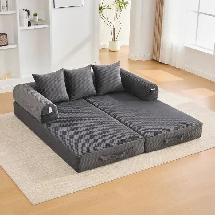Komprimiertes modulares Sofa mit Metallgestell